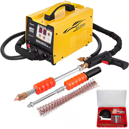 Spot welding dent puller - dent,