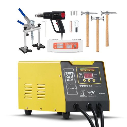 Spot welder dent - welder, puller